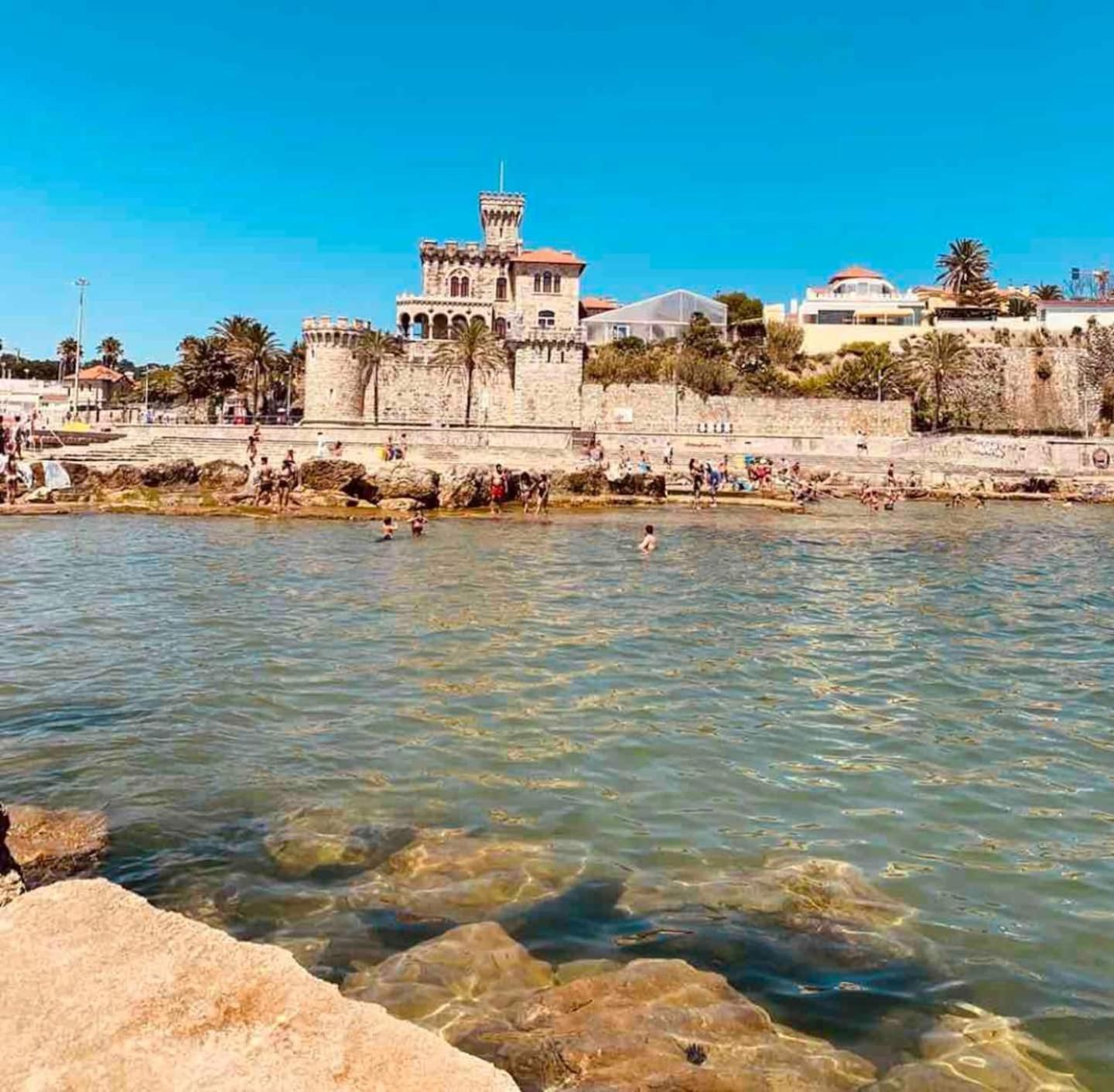 Sea View 2 Mins Walk To Beach And Estoril Casino מראה חיצוני תמונה